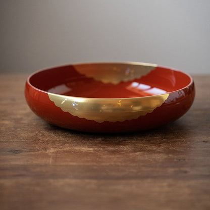Japanese Lacquer Bowl | Crane Yamanaka Shikki Handcrafted Resin Bowl