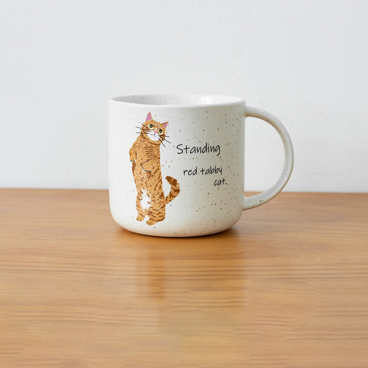 Ceramic Mug | Japanese Mino Ware Neko Cat Handcrafted Coffee Tea Cup