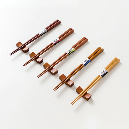 Wooden Chopsticks Set ISHIDA Ki no Aji | 5 Pairs Mixed Wood