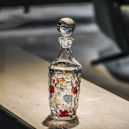 Crystal Whisky Decanter Set – Bohemia Radiant Spectrum Bohemian Glass