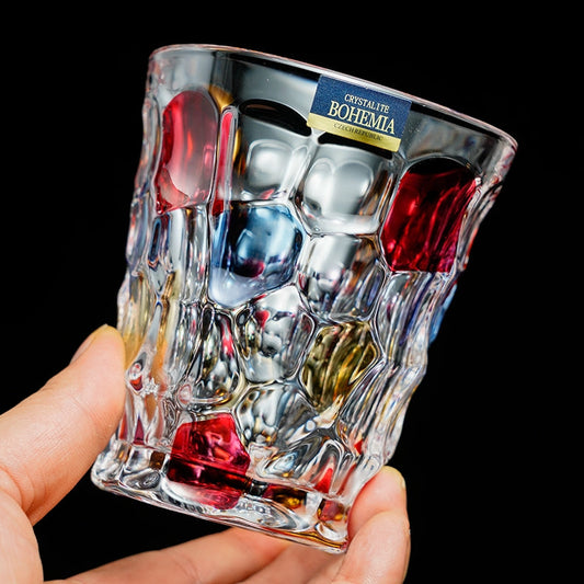 Crystal Whisky Decanter Set – Bohemia Radiant Spectrum Bohemian Glass