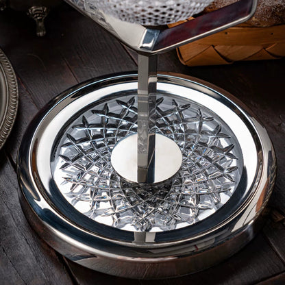 Crystal Wine Decanter Set with Stand & Glasses – Pendulum