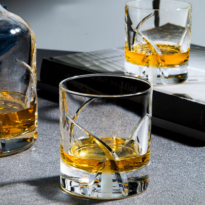 Whiskey Glasses Set Davinci Italian with Decanter – Made in Italy | Urban, Skultura, Touch & Grosseto