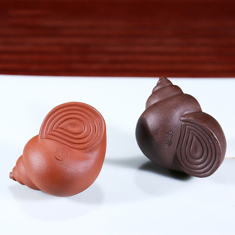Zisha Tea Pet Purple Clay Gongfu Tray Figurine Nourishing