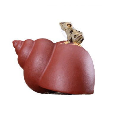 Zisha Tea Pet Purple Clay Gongfu Tray Figurine Nourishing