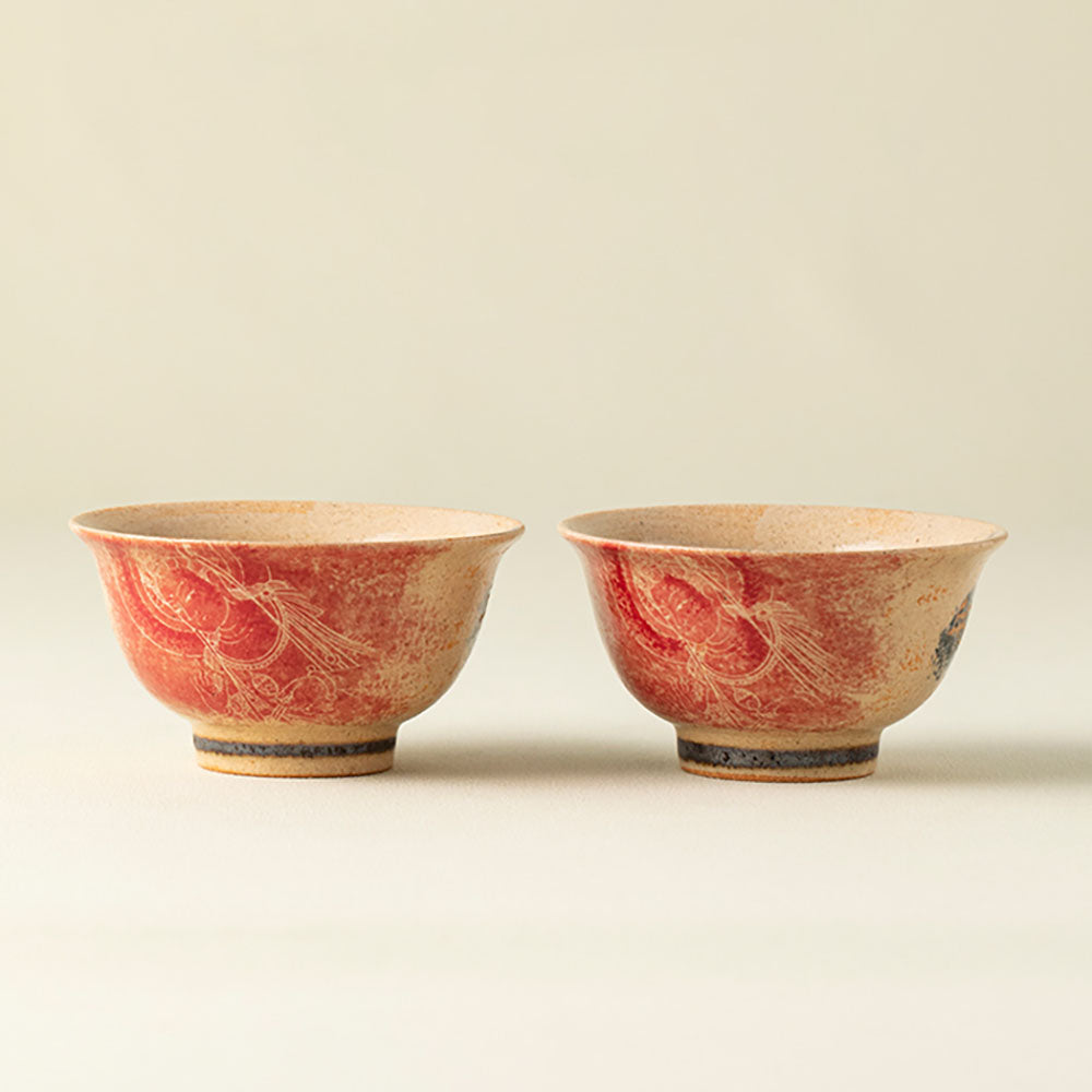 Gaiwan Tea Set – Dunhuang Dragon Girl Ceramic Gongfu Tea Bowl