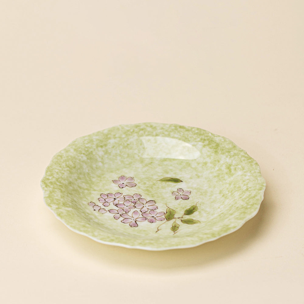 Porcelain Gaiwan Hydrangea Underglaze Hand-Painted Gift Box