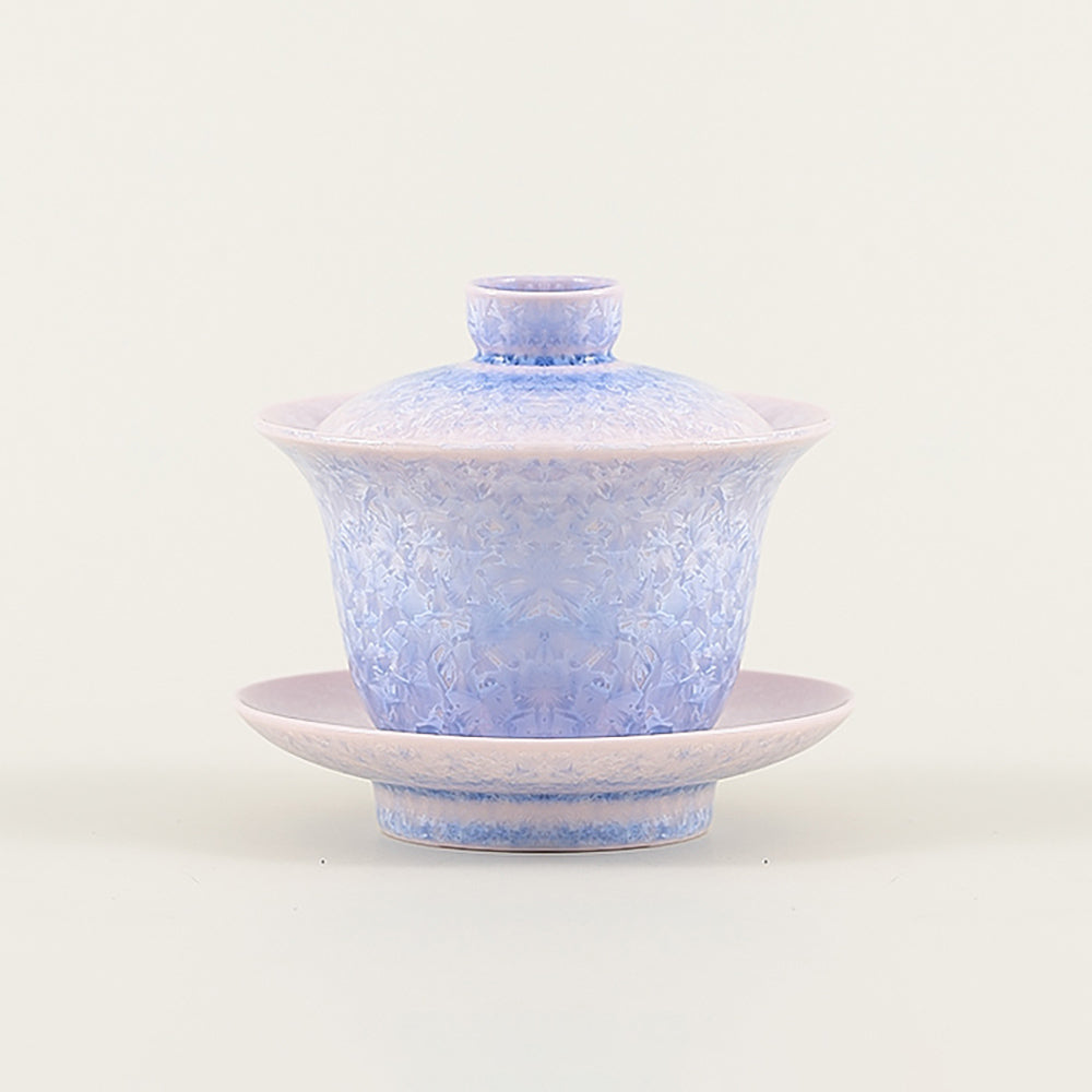 Ruyao Gaiwan Purple Ice Crystal Porcelain, 160ml Gift Box