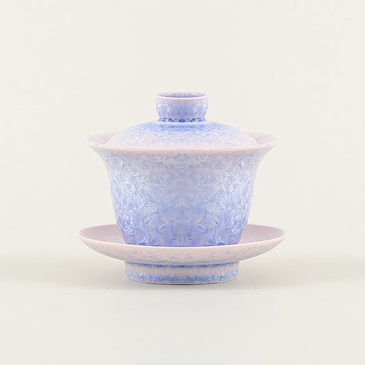 Ruyao Gaiwan Purple Ice Crystal Porcelain, 160ml Gift Box