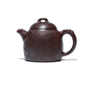 Qinquan Teapot Dragon Carved Iron Red Clay Yixing 380ml