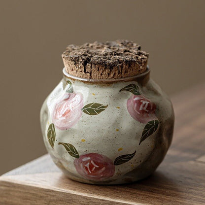 Kobiki Pottery Tea Caddy with Wood Plug | 6 Styles