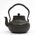 Tetsubin Cast Iron Teapot Copper Lotus Lid Japanese 1300ml