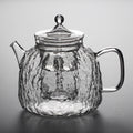 Glass Teapot Tree Grain Borosilicate Steam Infuser 1200ml