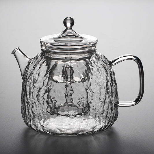 Glass Teapot Tree Grain Borosilicate Steam Infuser 1200ml