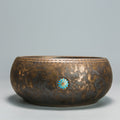 Tea Washer Coarse Pottery Enamel Daisy 1500ml Bowl