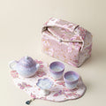 Travel Tea Set Ruyao Purple Ice-Flower Porcelain, 6-Piece