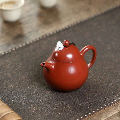 Pear Teapot Yixing Dahongpao Red Clay Classic Zisha 180ml
