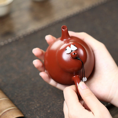 Pear Teapot Yixing Dahongpao Red Clay Classic Zisha 180ml
