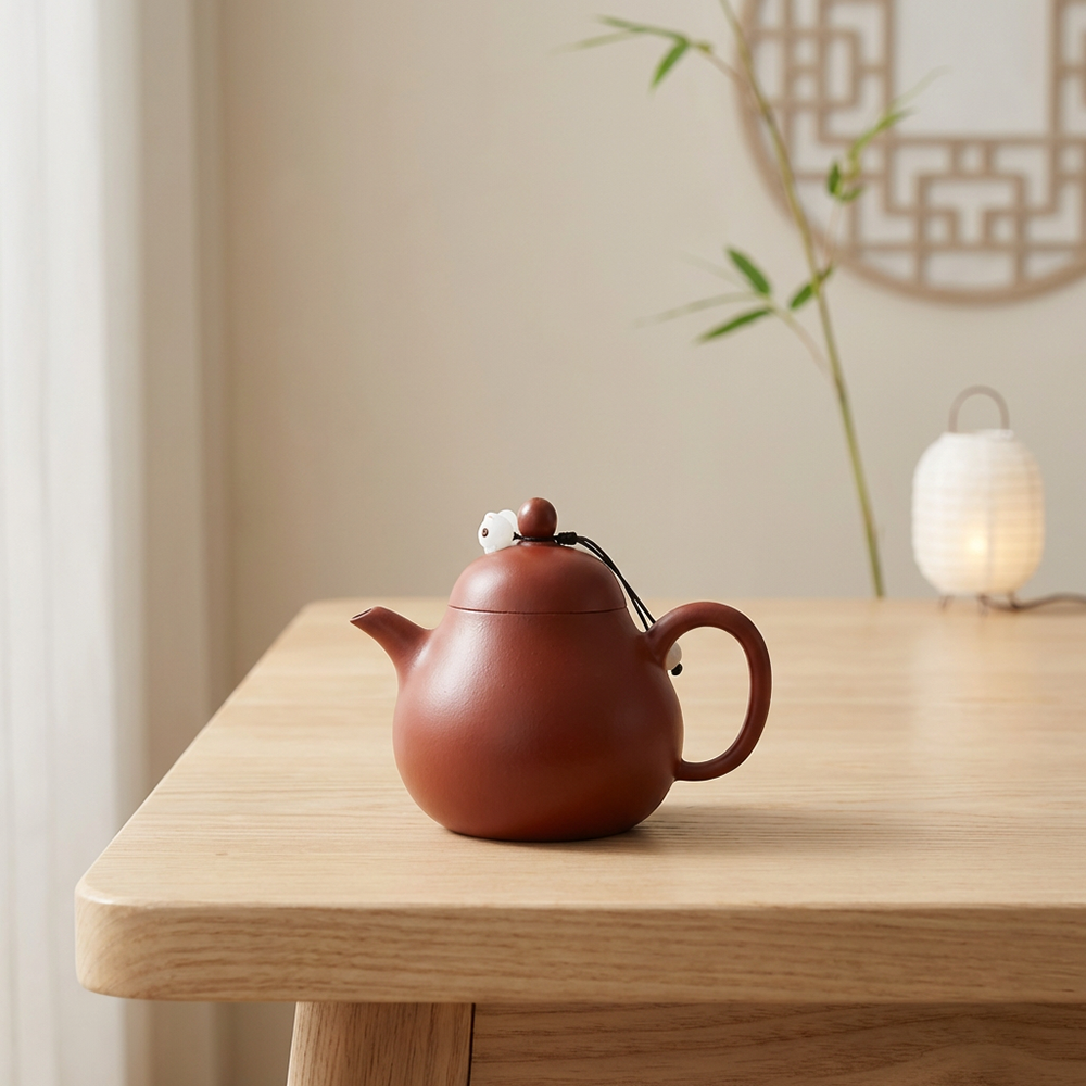 Pear Teapot Yixing Dahongpao Red Clay Classic Zisha 180ml