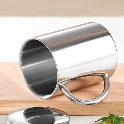 Double-Wall Stainless Steel Tea Cup | 200ml 280ml Hot Cold