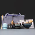 Matcha Set Tenmoku Jian Zhan Ceramic 6-Piece Handmade