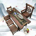 Solid Wood Tea Table Set Flowing Water Shipwood Gongfu