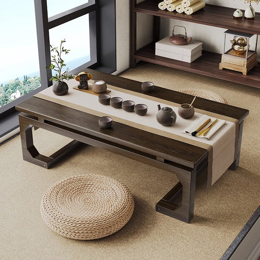 Bamboo Tatami Low Table Japanese Floor Tea Table 4 Sizes