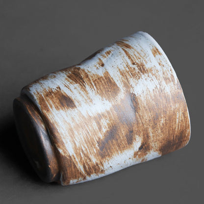 Wabi-Sabi Pottery Mug | Kiln-Fired Jupiter Glaze | 160ml