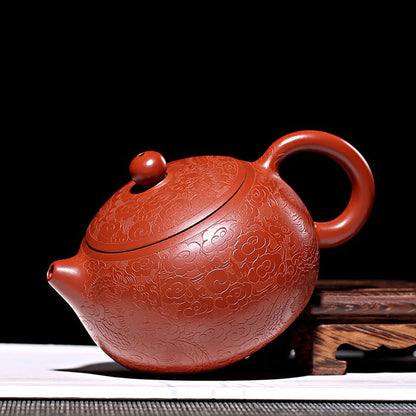 Purple Clay Teapot Yixing Dahongpao Dragon Cloud Xi Shi