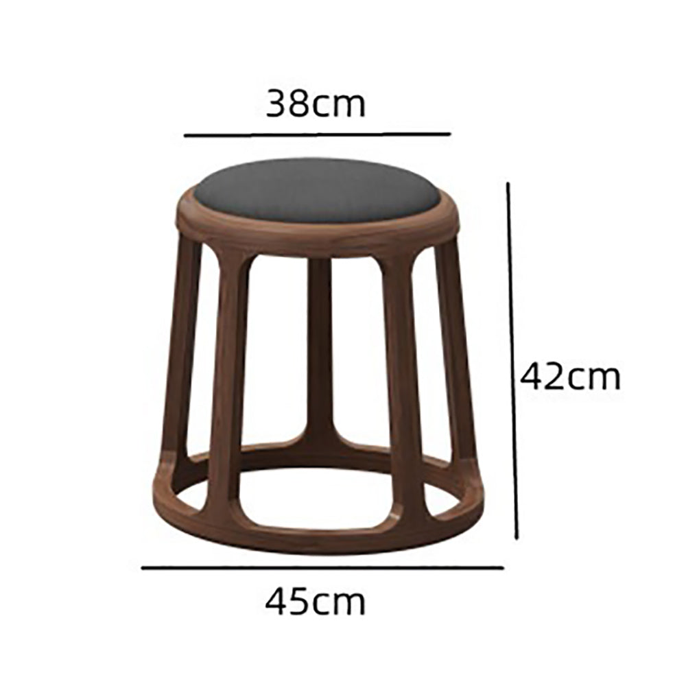 Elm Wood Tea Table Set Ming Style Ice Tray Edge 5-Piece