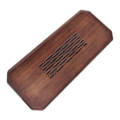 Bamboo Tea Tray Hollow Wave Engraving – Gongfu 66cm