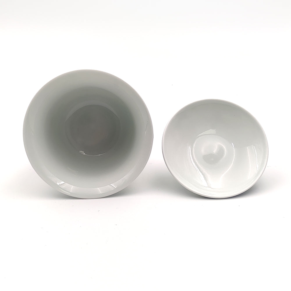 Goldfish Gaiwan Porcelain Tea Cup Enamel Polychrome