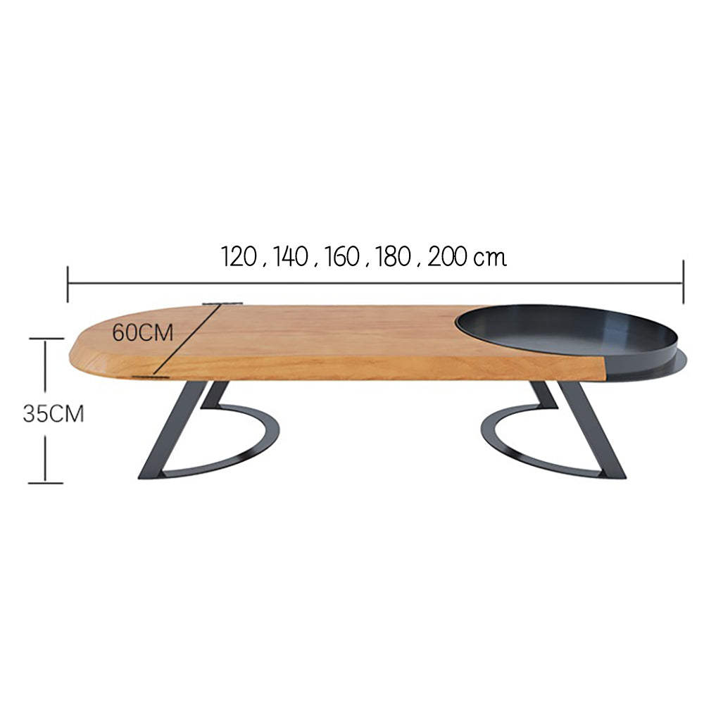 Pine Wood Tatami Tea Table Set Japanese Low Floor 5 Sizes