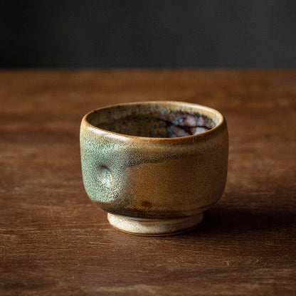 Tea Cup Set of 5 – Nunobiki Ware Yukifubuki Handcrafted Ceramic