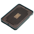 Bamboo Gongfu Tea Tray with Drainage | Minimalist 36cm