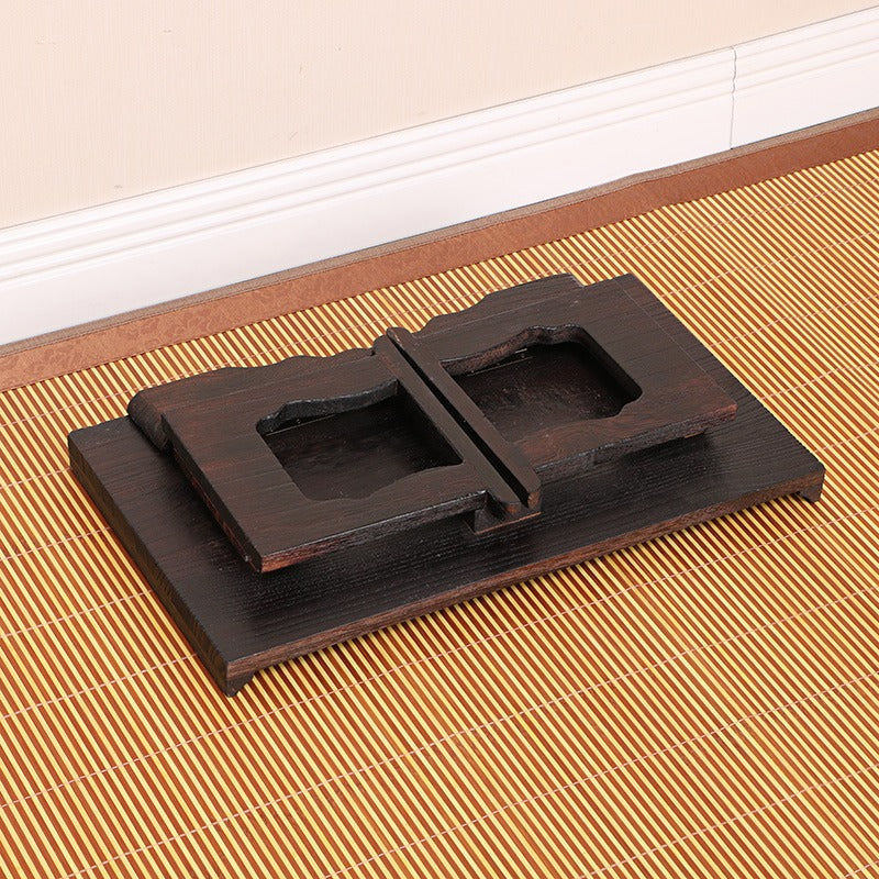 Foldable Tea Table Paulownia Wood Zen Chinese Gongfu Tea Tray