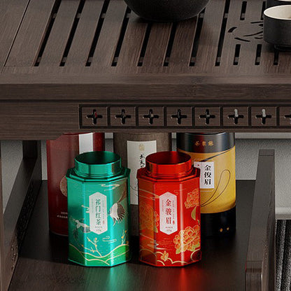 Nanmu Wood Tea Cart Movable with Built-in Tray & Kettle