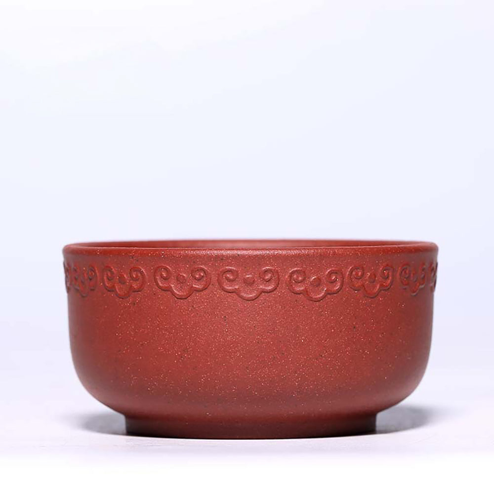 Gongfu Tea Cups Set of 5 | Purple Clay Five-Color Cloud