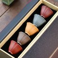 Purple Clay Tea Cup Set 5 Gongfu Morning Glory 50ml
