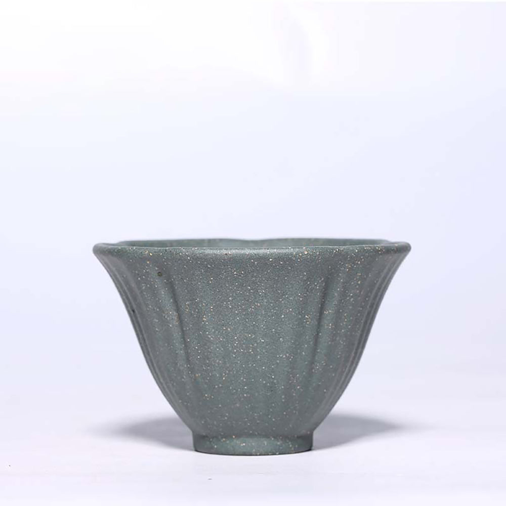 Purple Clay Tea Cup Set 5 Gongfu Morning Glory 50ml