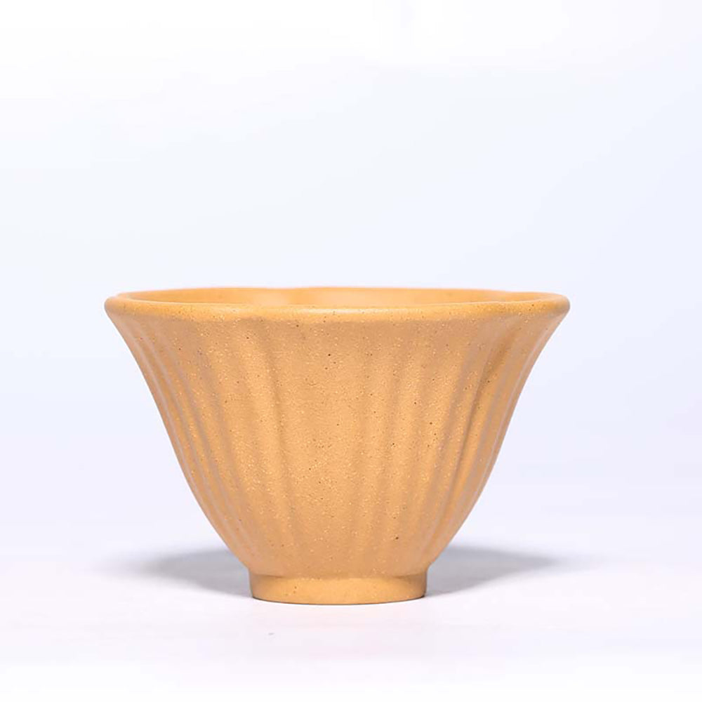 Purple Clay Tea Cup Set 5 Gongfu Morning Glory 50ml