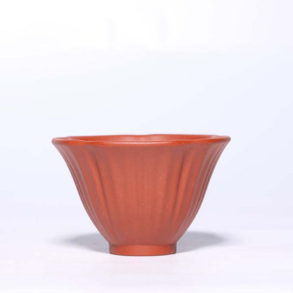 Purple Clay Tea Cup Set 5 Gongfu Morning Glory 50ml