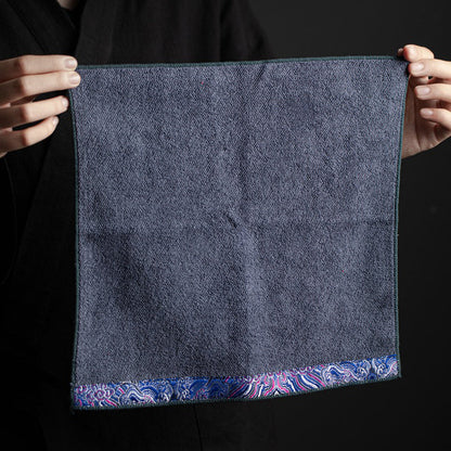 Velvet Tea Towel Auspicious Clouds Embroidery | Tea Table Cloth