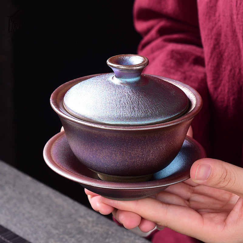 Tenmoku Jian Zhan Gongfu Tea Set | 10-Piece