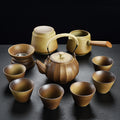 Gongfu Tea Set Banko-Yaki Japanese Vintage 10-Piece