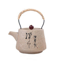Ceramic Teapot Zen Stone Style Japanese 200ml