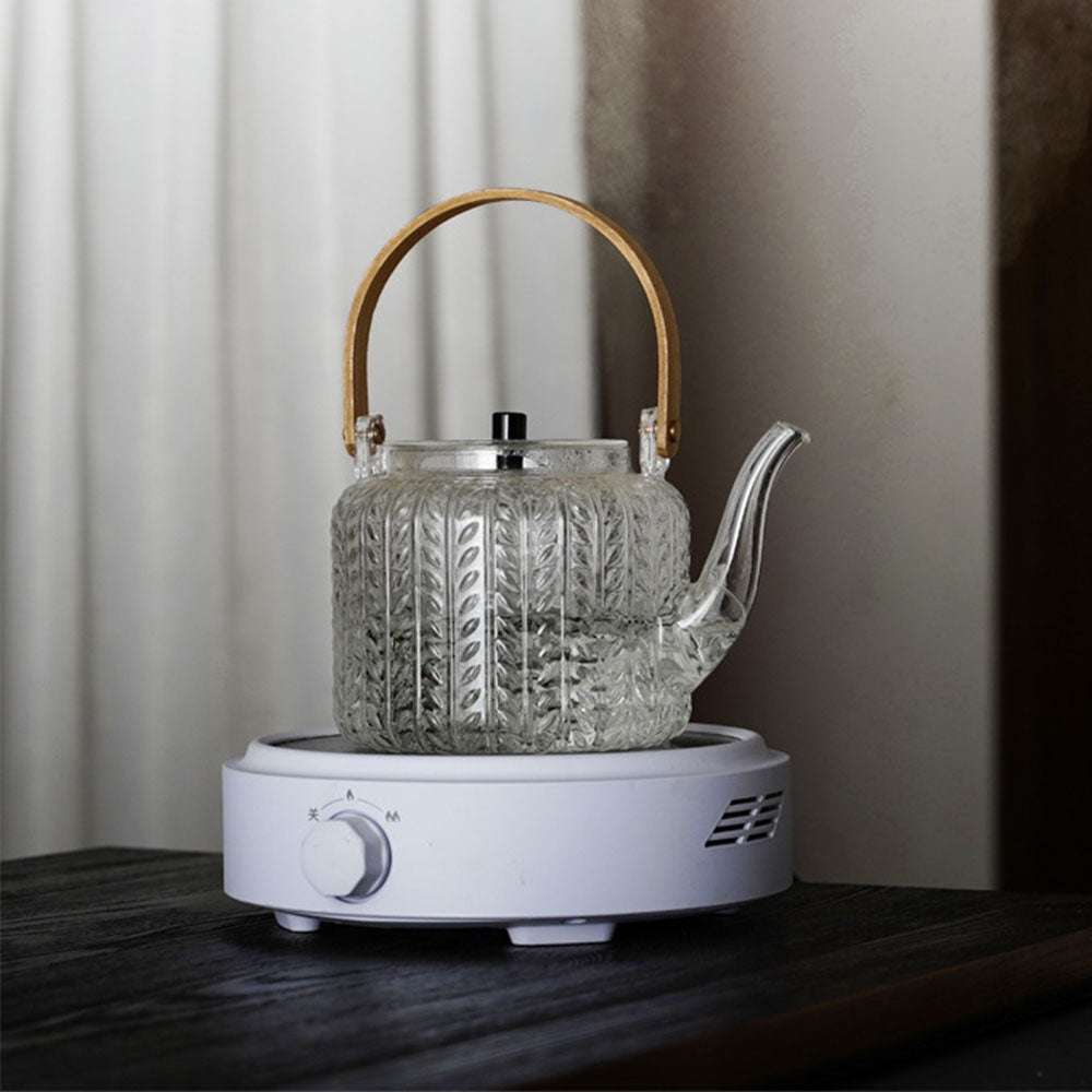 Glass Teapot Borosilicate Japanese 1000ml Dual Infuser