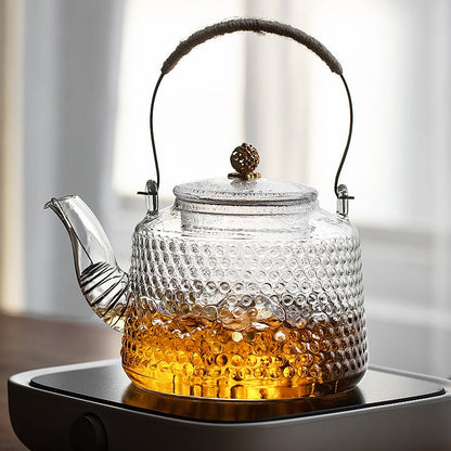 Glass Teapot Large 1400ml | Rivet Borosilicate Stovetop