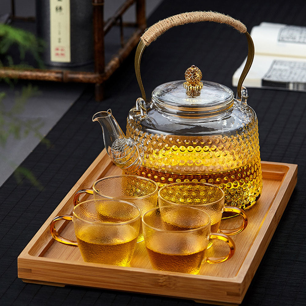 Glass Teapot Large 1400ml | Rivet Borosilicate Stovetop