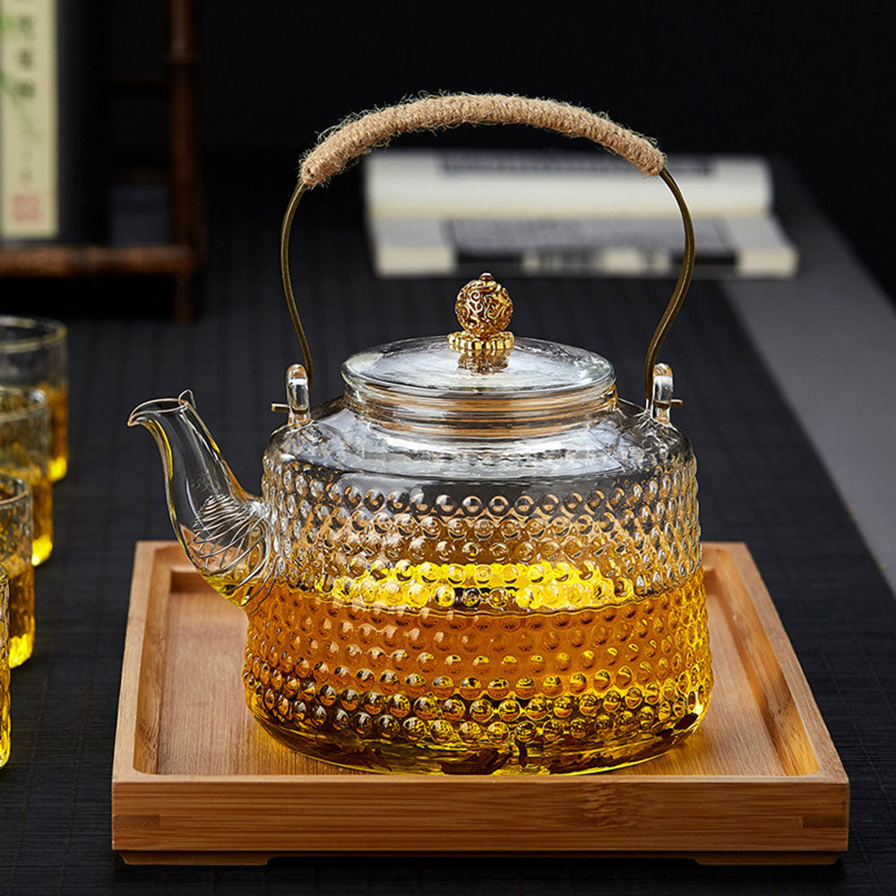 Glass Teapot Large 1400ml | Rivet Borosilicate Stovetop
